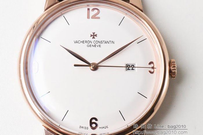 江詩丹頓 Vacheron Constantin VC最新力作 江詩丹頓VC 極簡傳承複刻腕表 商務百搭型 男士腕表  wssb5175